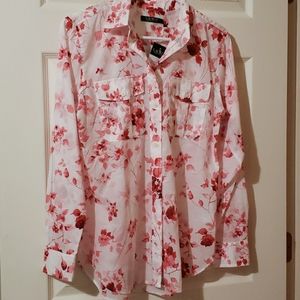 Lauren Ralph Lauren White Top Sm Petite NWT